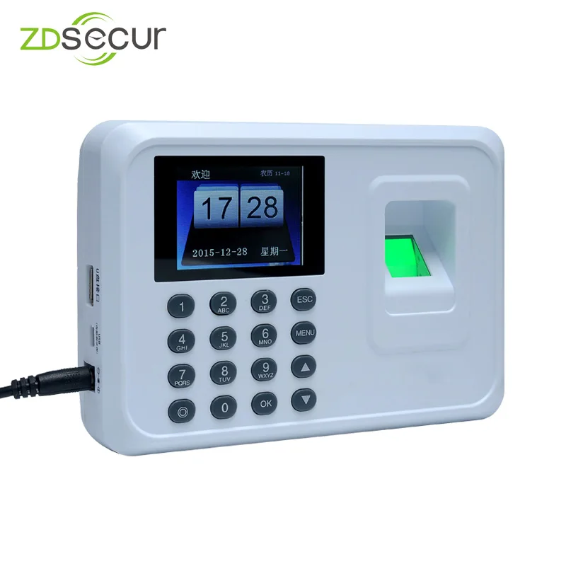 

Portable Fingerprint Time Attendance Fingerprint Time Clock from China Factory ZDA5