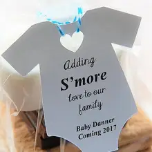 Пользовательские добавления вкусняшка любовь к нашей семьи Baby Shower подарок теги Добро пожаловать спасибо favorslabels крещение рождения бронирование карты