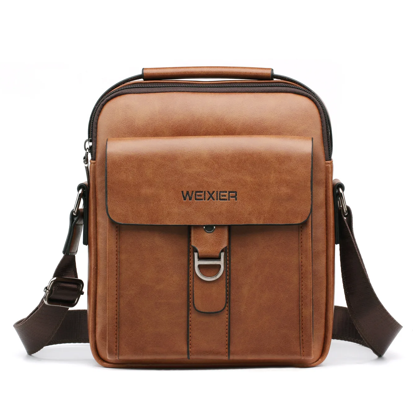 

Men's Bags Youth Korean Version of the Trend Men's Bag Small Male Crossbody Bag Leisure Movement Shoulder Bag