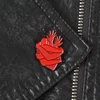 Freedom Heart Enamel Pin Starry Heart Brave Cats Bloodthirsty Hug Brooches Bag Clothes Lapel Pin Badge Jewelry Gift Doctor ► Photo 3/6