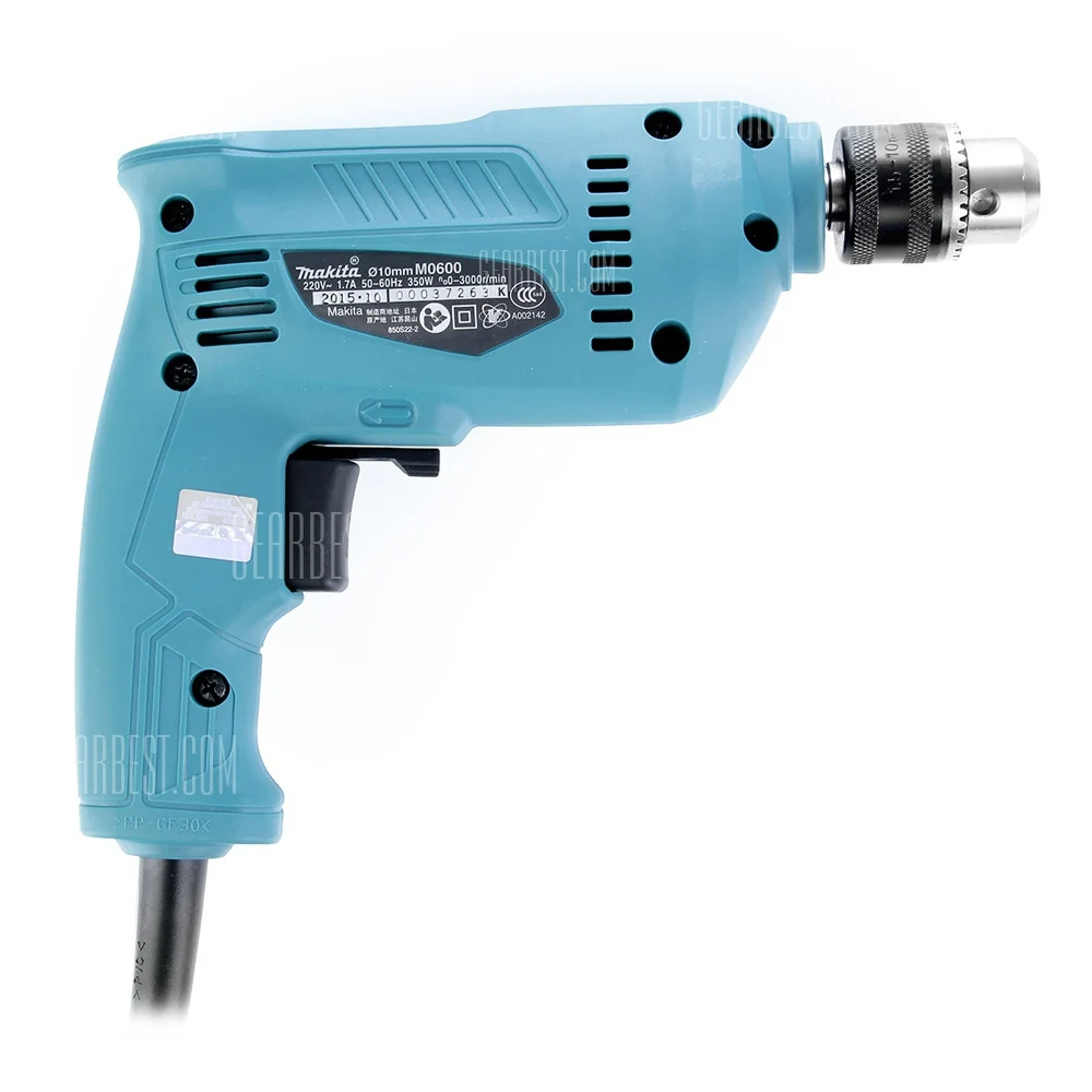Makita M0600B 10mm 350W Hand Drill BLUE 