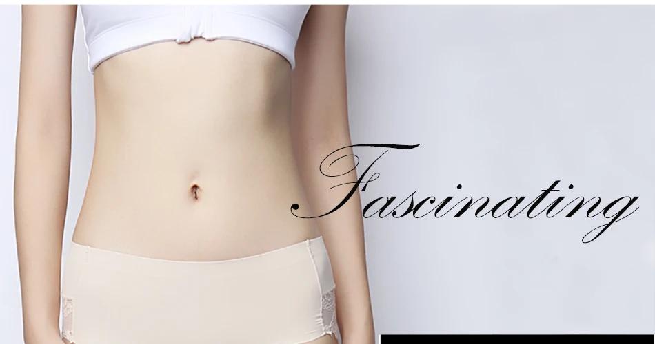Hot Sale Women's Sexy Lace Panties Seamless Cotton Breathable Hollow Briefs Plus Size Girl Brand Underwear 19