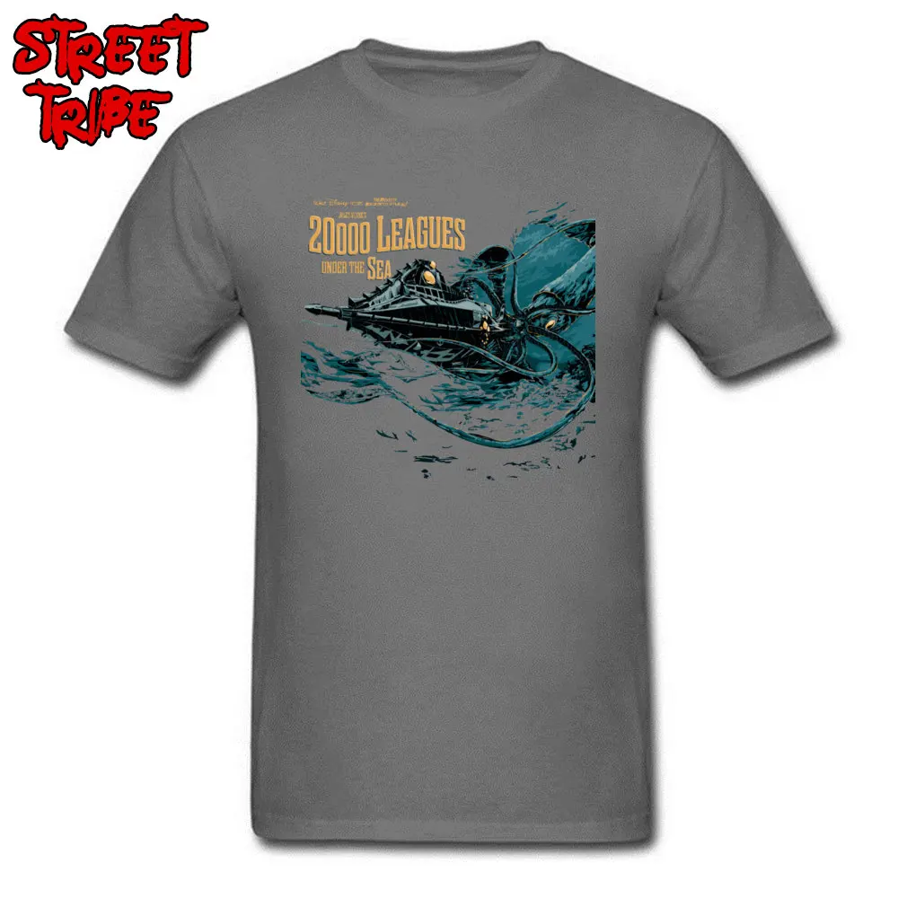 Custom Europe Top T-shirts Funny Summer Short Sleeve Crewneck Tops & Tees 100% Cotton Men Design T-Shirt Wholesale 20000 leagues under sea JV -5794 carbon