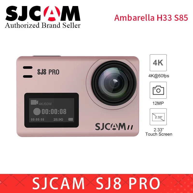 

Original SJCAM SJ8 Pro yi 4k WiFi Action Camera 1200mAh HD DVR Camcorder Remote Control kamera Waterproof Sports DV MINI camara