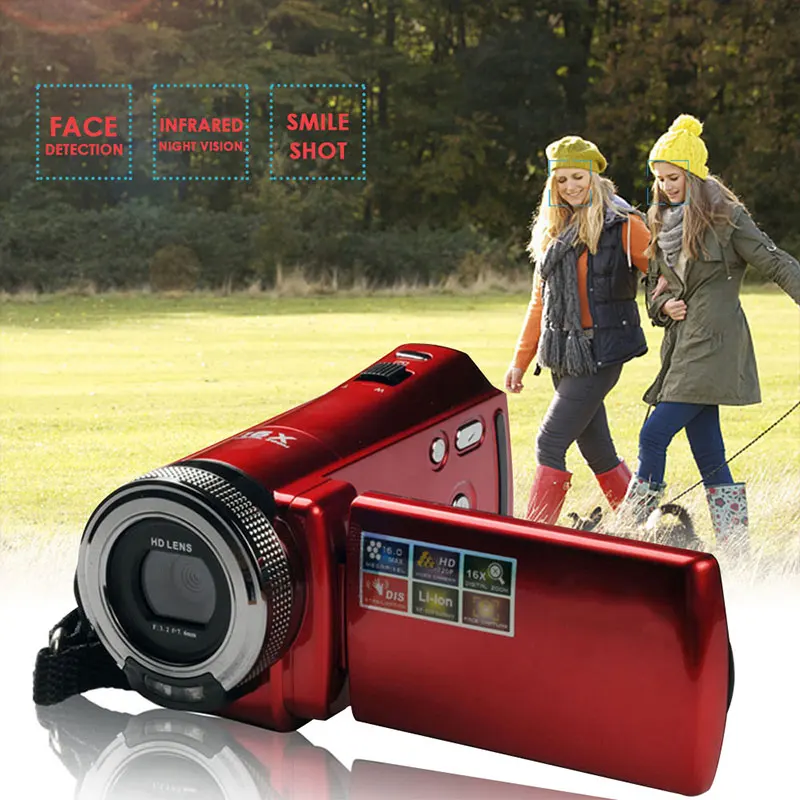 

HD Camera 720P 2MP 16X ZOOM Digital Camera Digital Camera Video Sensor Wedding Record Party