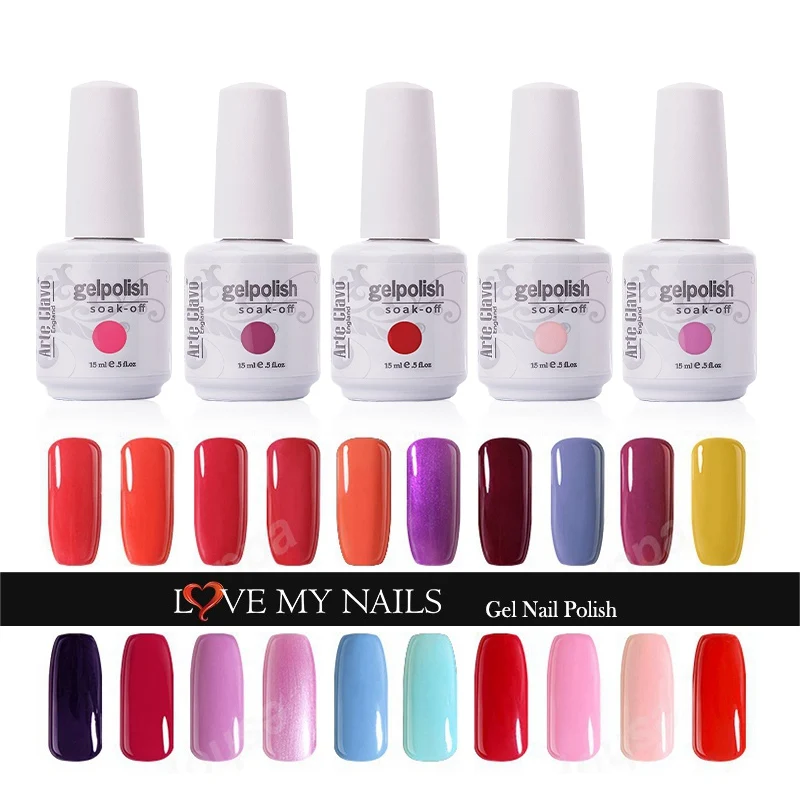 

Fashional Customized 220 Colors Arte Clavo Any One UV Gel Nail Lacquer Soak Off Nail Gel Polish Led UV Lamp