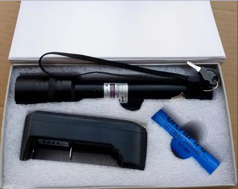 NEW Style 304 532nm 100W 100000M High Power Military Green Laser