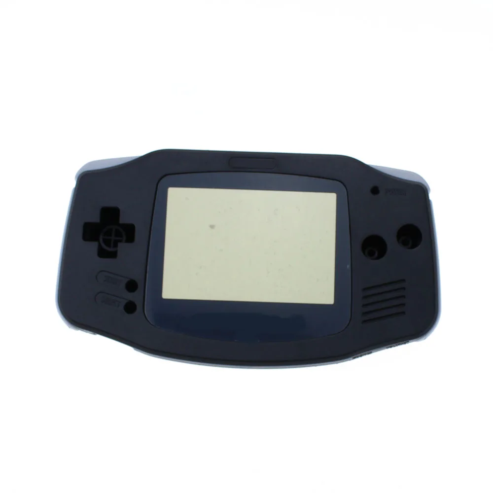 YuXi Replacement Luminous Clear Case Shell Cover for Nintendo GBA Housing Case for Gameboy Advance Console Buttons Screw Driver