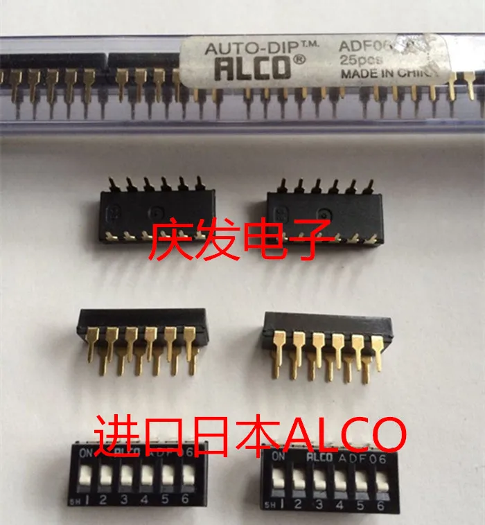 Original new 100% dial switch ADF06 6bit 6P 2.54MM planar | Обустройство дома