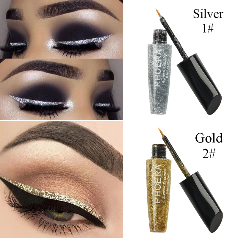 metallic glitter eyeliner