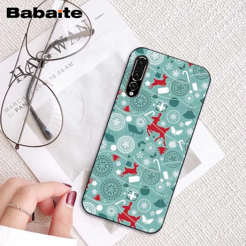 A2 Babaite год Рождество олень Санта мягкий чехол для телефона чехол для huawei P20 Mate20 Lite Honor Play 8A 8C 7C 5A Y6 Y5 II Psmart - Цвет: A2