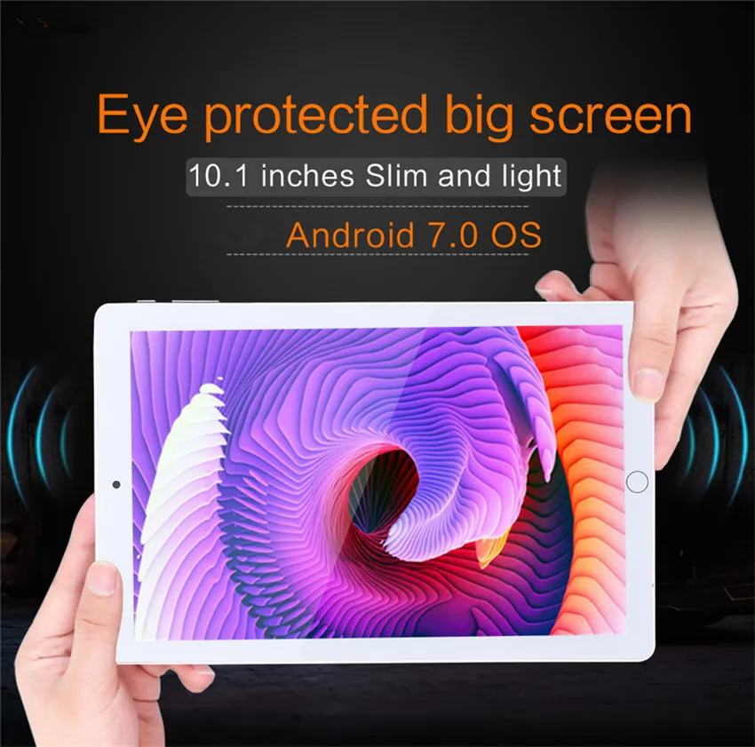 

10inch MP4 Bluetooth Wireless WIFI Record Octa Core 4+128 powerful Android 6.0 IPS Dual SIM Phone Call Tab Phone pc Tablets