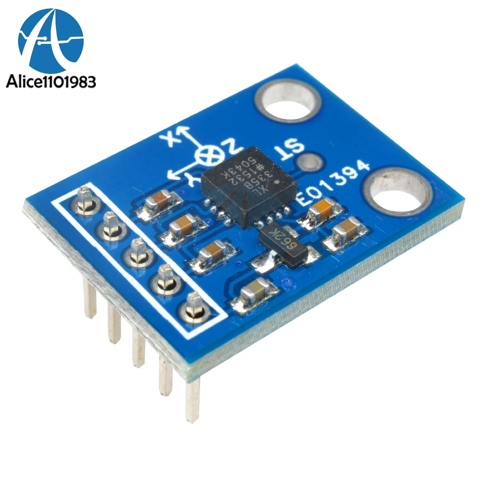 

GY-61 GY 61 ADXL335 Three-axis Tri-axis Accelerometer Module Triaxial Acceleration Gravity Angle Sensor Board 3V 5V
