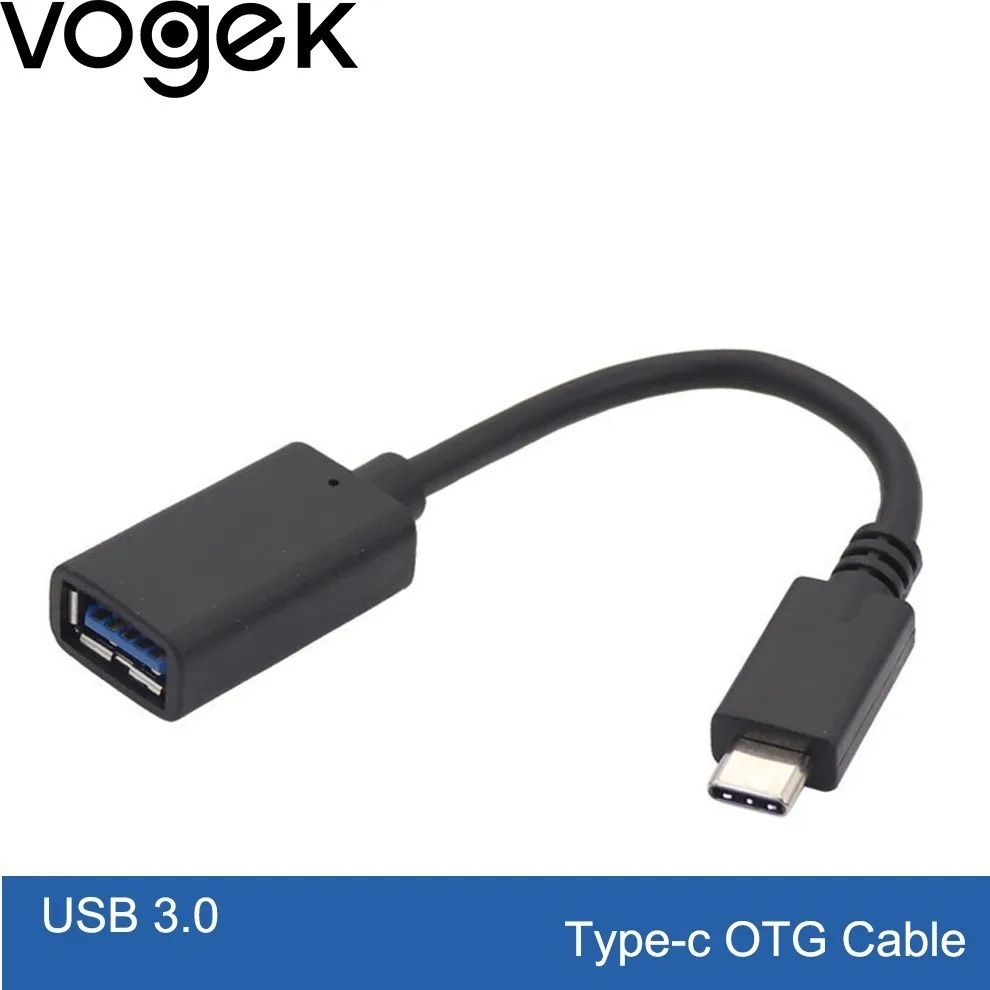 

Vogek USB 3.0 Type-c OTG Cable for Samsung Galaxy Note 9 S9 Huawei P20 Mate20 USB 3.0 OTG Type-C Adapter for Macbook USB C OTG