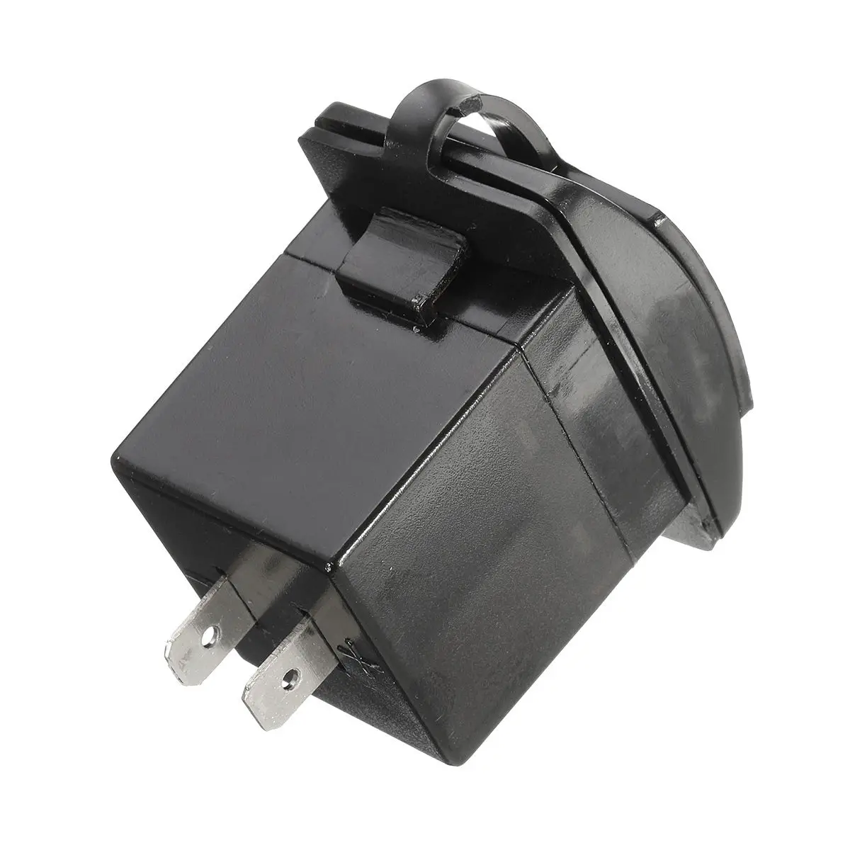 1pcs 12V Red LED Car Boat Marine Voltmeter Dual USB Charger Socket Power Adapter