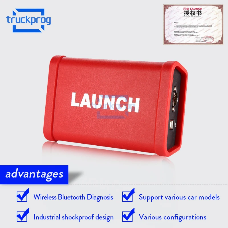 LAUNCH X431 HD Heavy Duty Adapter Box X431 HD Module Truck Diagnostic