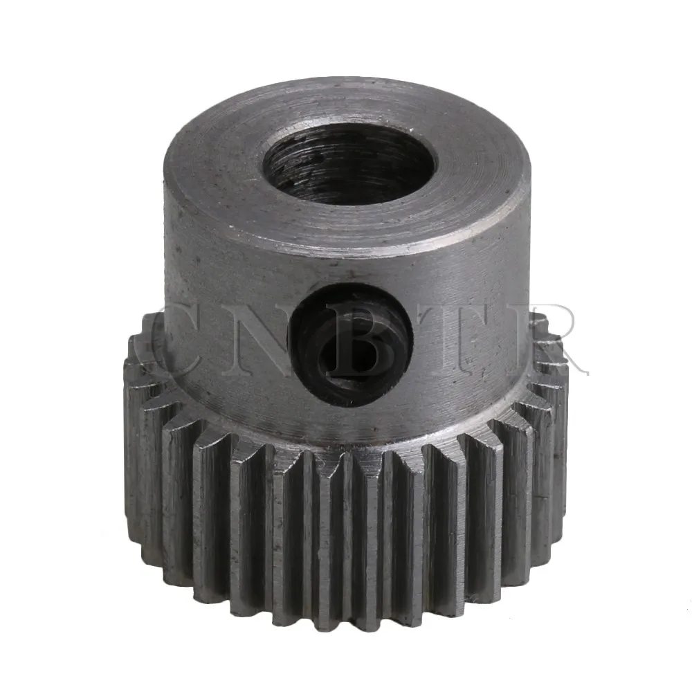 

CNBTR 16x15mm 0.5 Modulus 45# Steel 30 Teeth Spur Pinion Gear Motor Gear 6mm Bore for DIY Micro-generators Small Machinery