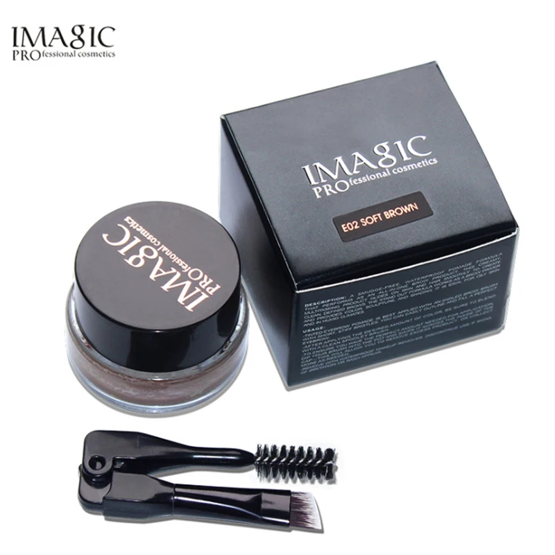

IMAGIC Colorful Professional Eyebrow Gel 6 Colors High Brow Tint Makeup Eyebrow Brown Eyebrow Gel With Brow Brush Tools