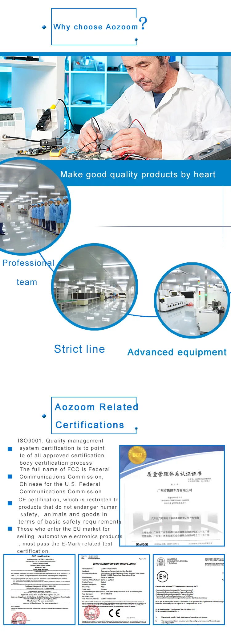 Why choose Aozoom 