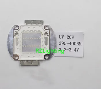 

1pcs 20W High Power led 395nm -400nm UV led ultraviolet lamp light DIY
