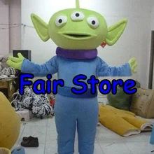 Талисман инопланетянин костюм на Хэллоуин и Рождество карнавальный аниме инопланетянин маскарадные костюмы mascot взрослый размер SW168