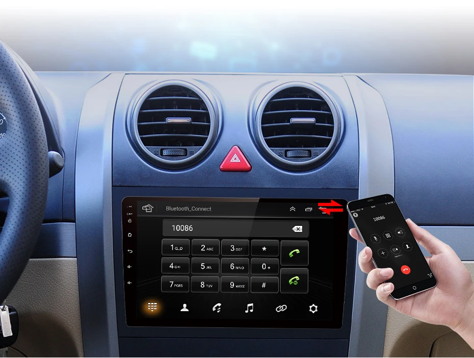 Discount AWESAFE 2 din Android 8.1 Car Radio Multimedia video player gps navigation For Haval Hover Great Wall H5 H3 2010 2011 2012 wifi 9