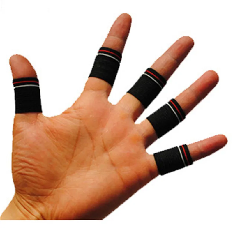 10 Pcs 2015 New Free Shipping Badminton Basketball Finger Guard / Skid