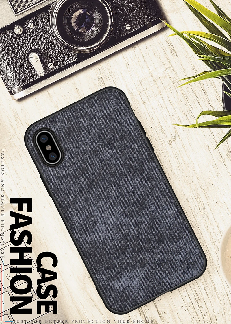 Retro Fabric Leather Phone Case