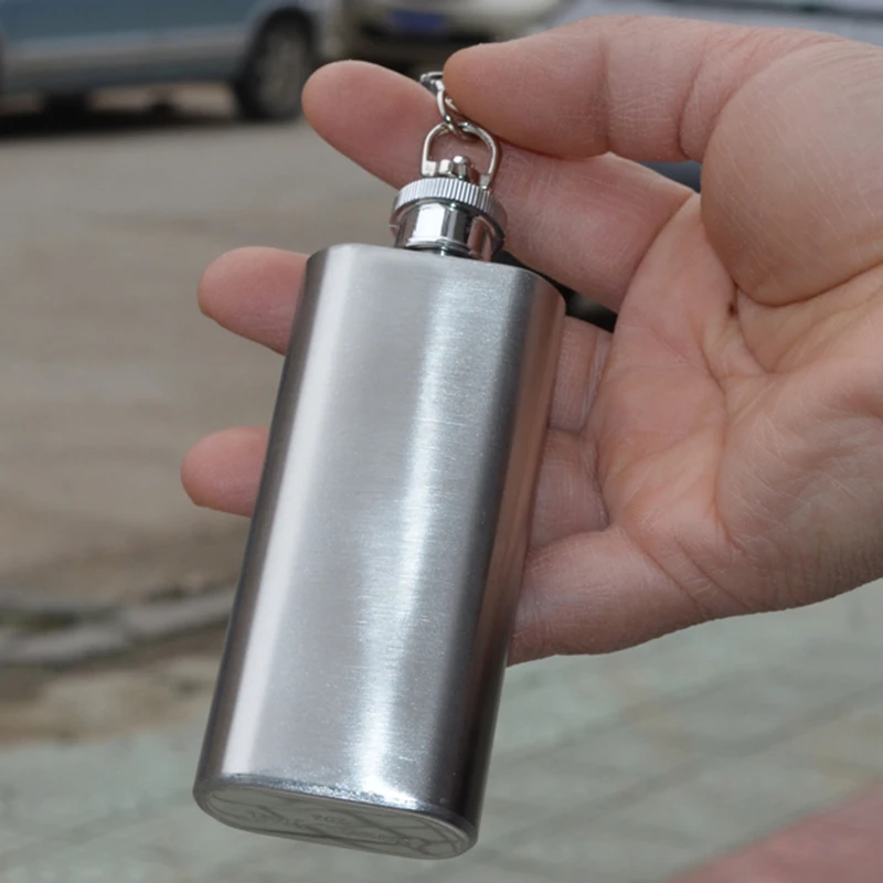 Бутылка из нержавеющей стали 1 унции/2 унции портативная мини фляжка на бедрах
