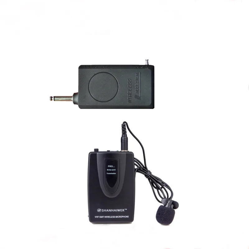 Hot sale condenser microphone system VHF 1 channel mini portable
