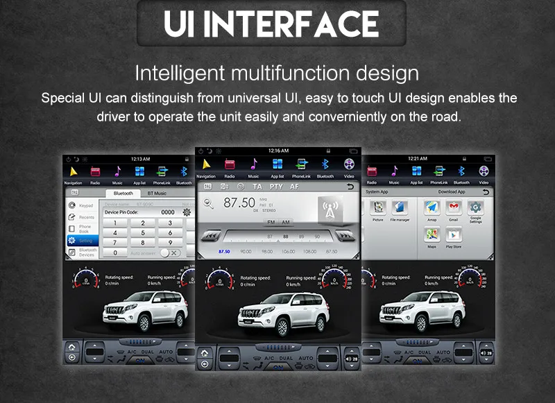 Discount PX6 Android 8.1 Tesla style Car GPS Navigation multimedia player For Renault Kadjar 2016 2017 2018 headunit No DVD tape recorder 11