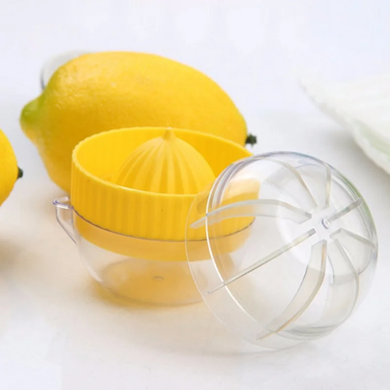 

Manual Press Fruit Juicer Mini Orange Lemon Squeezers Citrus Juice Maker Kitchen Accessories Gadgets Send by Random Color