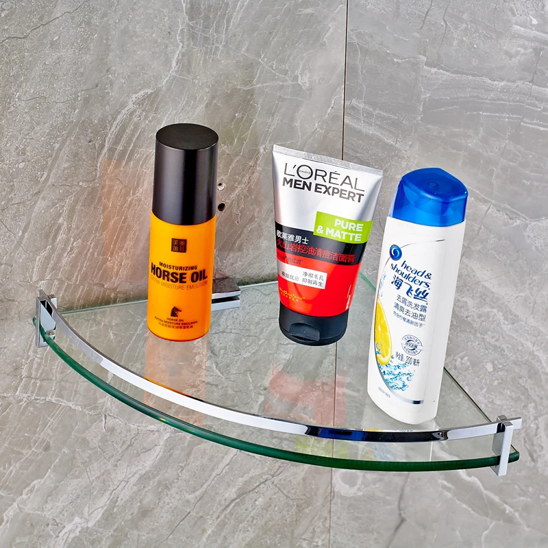 

Wholesale and Retail Wall Mounted Bathroom Storage Holder Chrome Finished