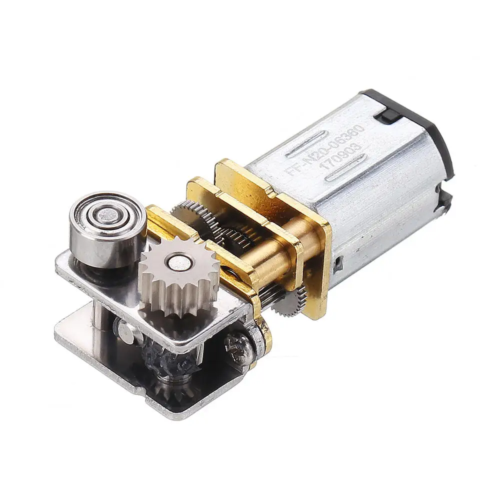 GM12YN20 3DP 12В 11rpm прямоугольный выход металлическая коробка передач микро мотор