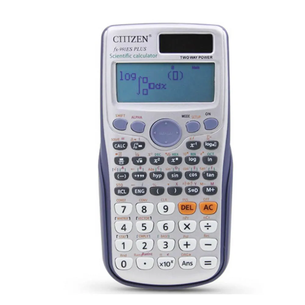 991E студенческий научный калькулятор светодиодный карманный калькулятор для обучения студентов