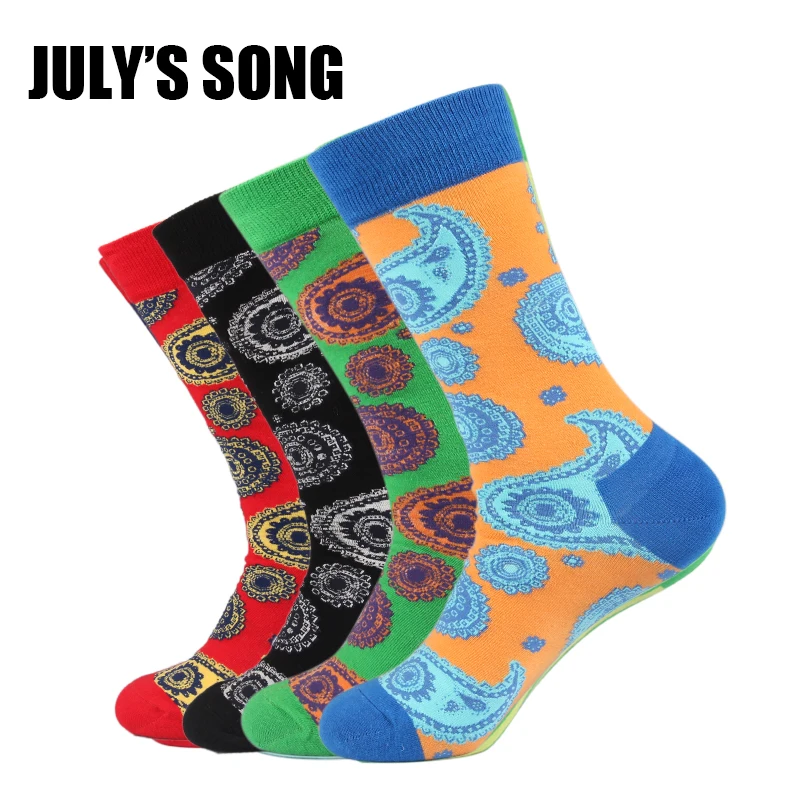 Носки JULY'S SONG женские без коробки толстые смешные носки с 3d принтом