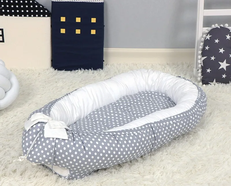 Детское гнездо Babynest Sleeper Co Pod для новорожденных, прикроватная кроватка, детская кроватка ручной работы, дорожная кровать, детское гнездо, кроватка, Подушка для сна