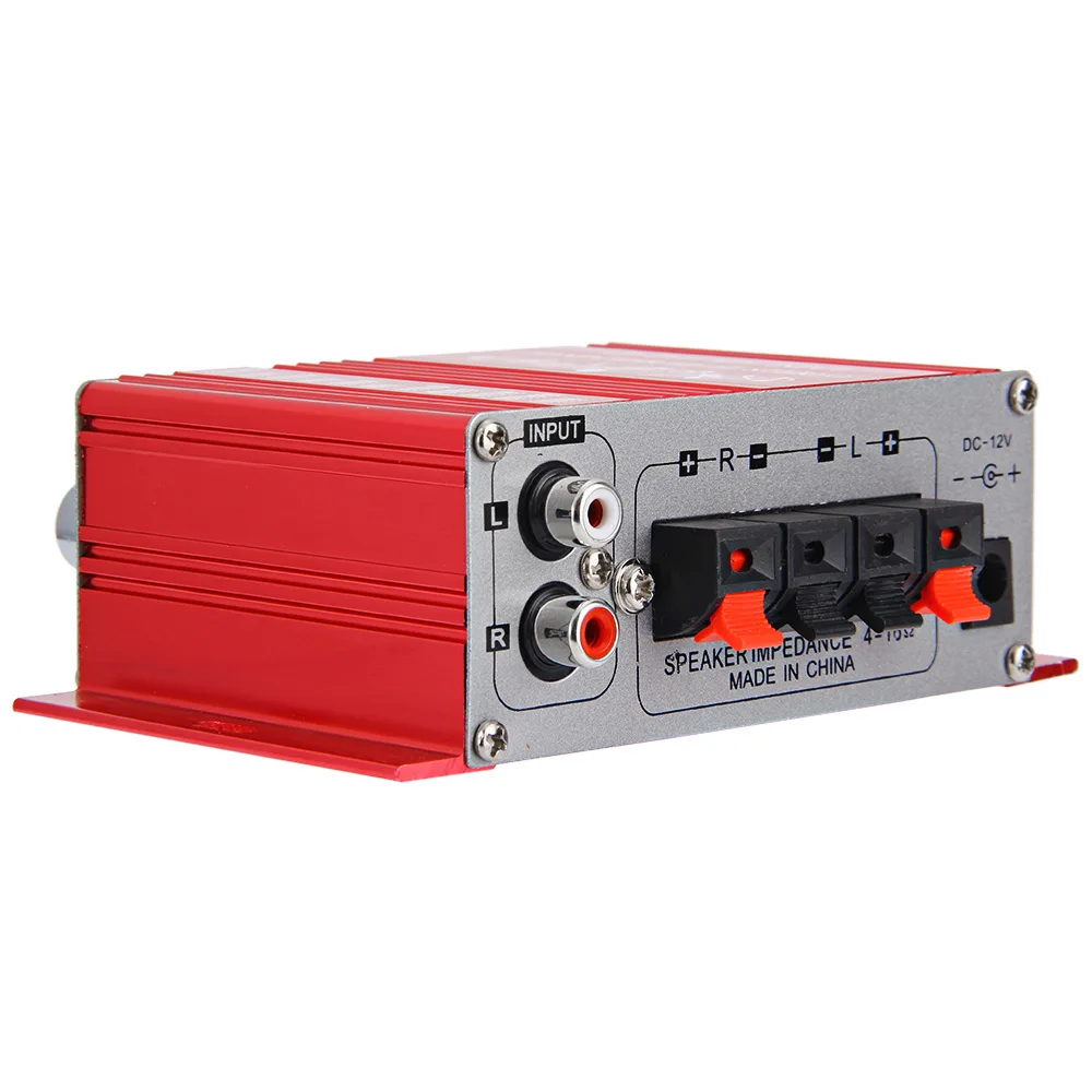 Hi fi 2 канальный автомобильный усилитель цифровой стерео Мощность режим звука 12 V