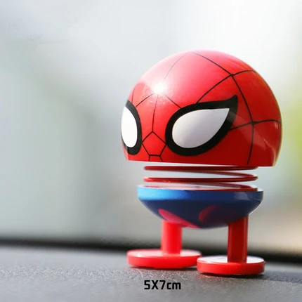 Nodding Cute Dolls Car Shake Head Dolls Dashboard Car Decoration Accessories Auto Shaking Head Toy 
