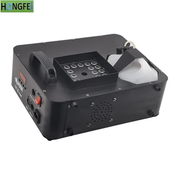 

1500w led smoke machine 24x3w rgb 3in1 remote dmx512 Constant temperature fog machine