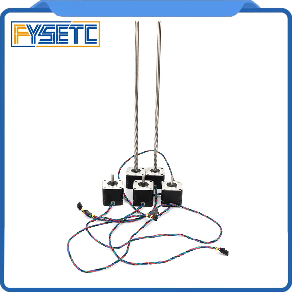 Pаспродажа Prusa i3 MK2 MK2S MK3 аксессуар для 3d принтера 42 Шаговый двигатель 320 м z двигатель с трапециевидным свинцовым винтом для mini Rambo Ensy