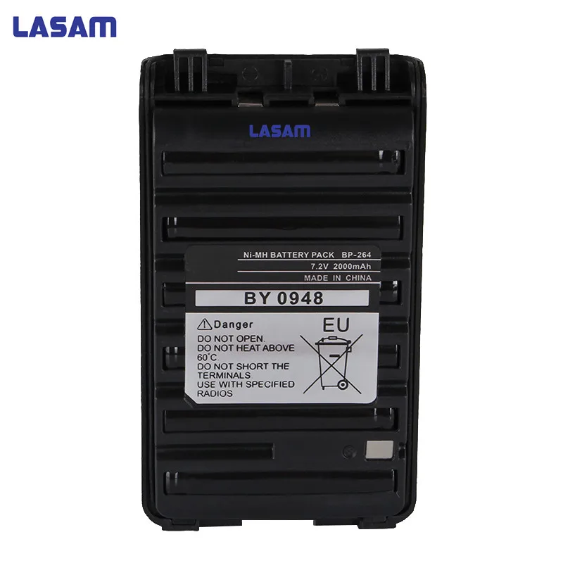 Lasam bp264 DC7.2V 2000 мАч Ni-MH Батарея для ICM IC V80 IC-V80E IC-U80 Радио портативная рация