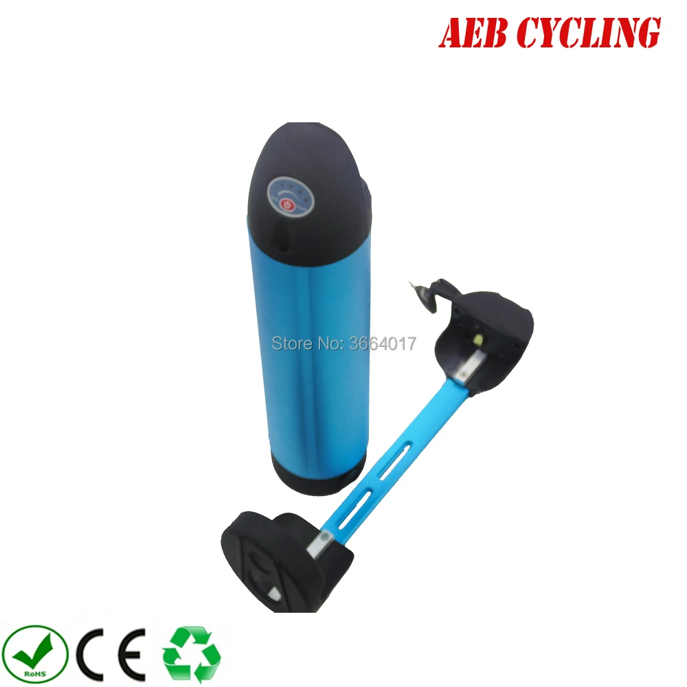 Perfect High power china electric bike Li-ion 36V 11.6Ah bottle type down tube battery for fat tire bike city bike with charger 2