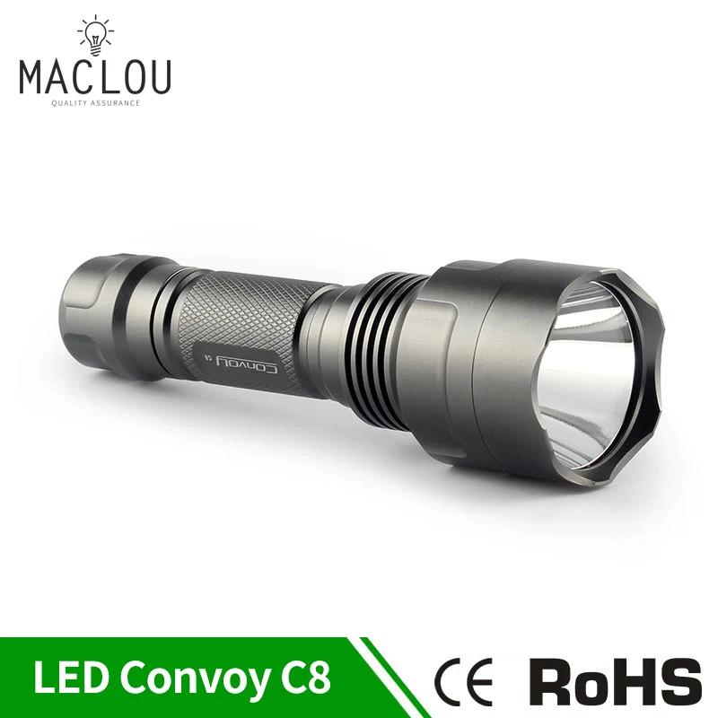 

Convoy C8 LED Battery For Flashlight 18650 Torch Tactical 5 Modes White Light Diving Lantern Led Flashlight For Bicycle Camping