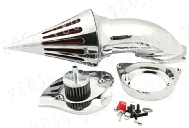 Chrome Мотоцикл Спайк Воздушный очиститель Наборы для Kawasaki Vulcan VN400 VN 800 1995- MT225-007