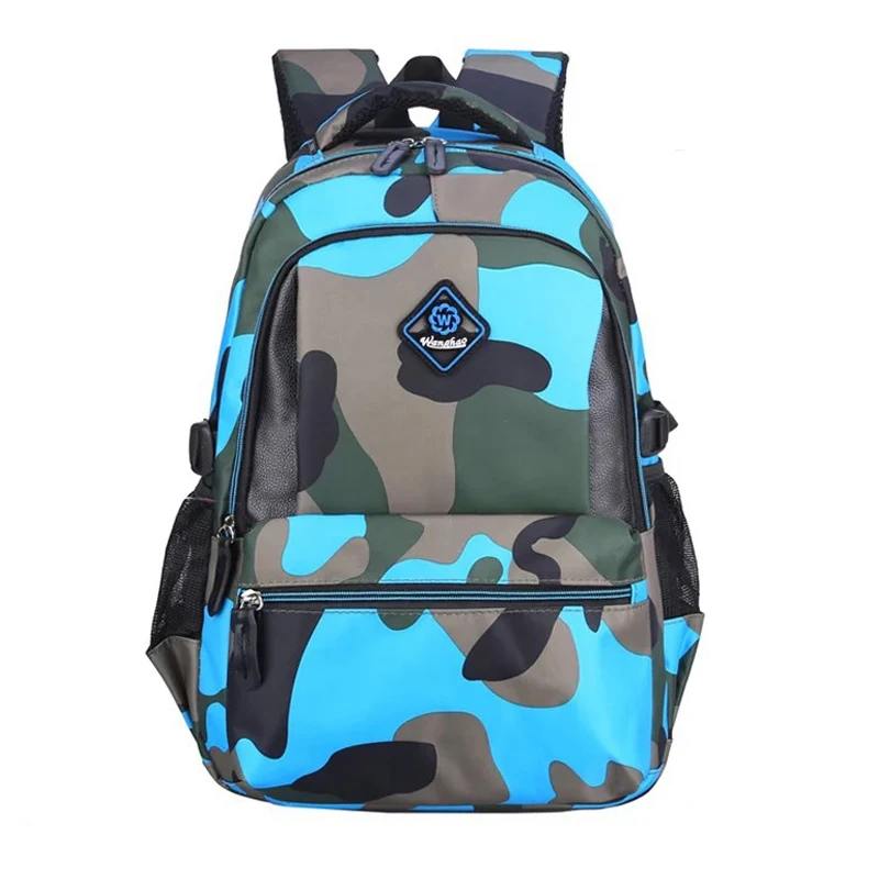 

Hot Sale 2019 Camouflage Boys School Bags Primary School Backpack Children Backpacks For School Kids Schoolbag Girls Bookbag