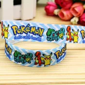 

DUWES 7/8'' Free shipping printed grosgrain ribbon hair bow headwear party decoration wholesale OEM 22mm H5362
