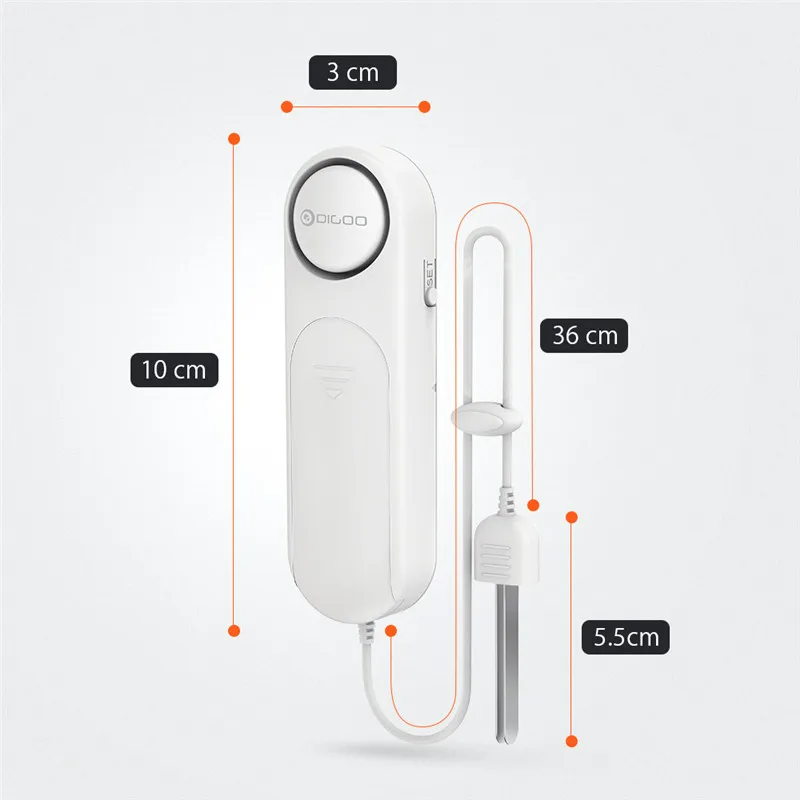 DIGOO DG-TA01 Bolt Door and Window Personal Sensor Alarm Mini Portable Standalone Security Trigger Security Alarm System Kits