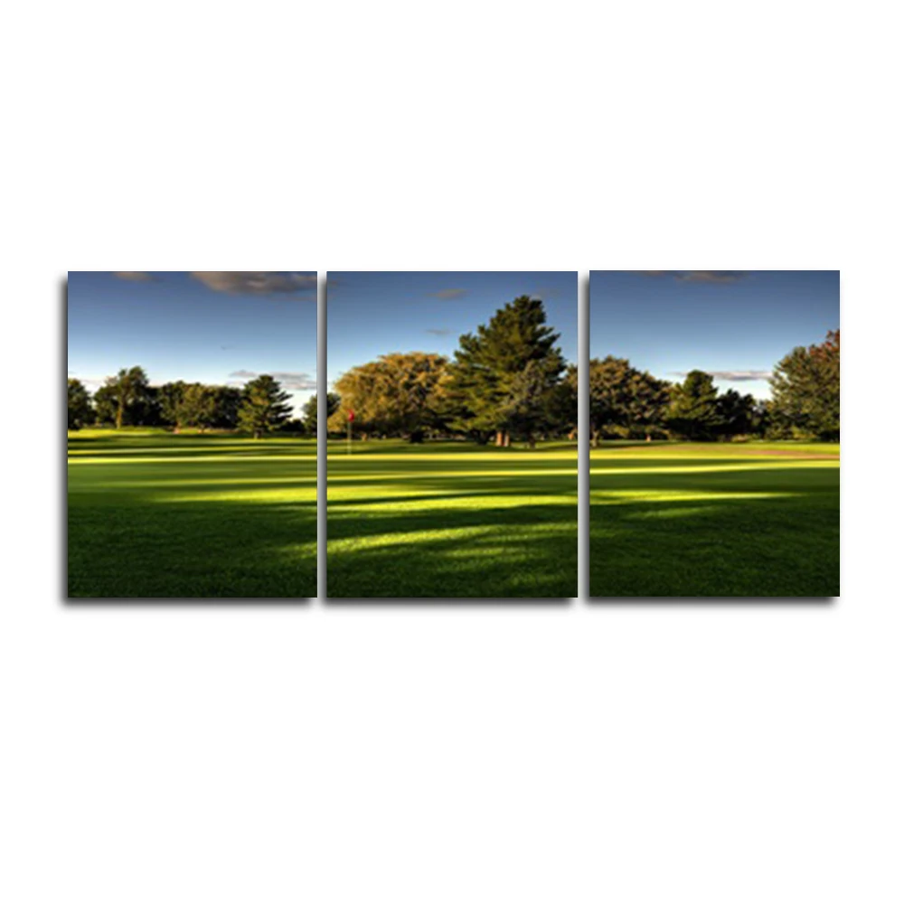 

Laeacco 3 Panel Vintage Wall Artwork Outside Posters and Prints Top Selling Canvas Painting Home Living Room Bedroom Decor