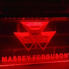 LG187-Massey Ferguson трактор светодиодный неоновый свет вывеска домашний декор ремесла